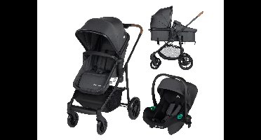 BEBECONFORT Kinderwagen Haze Trio 3in1, compact en eenvoudig opvouwbaar