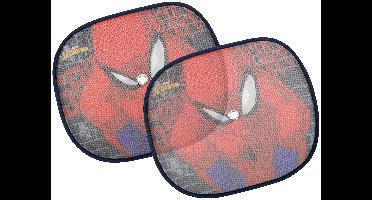 Disney Zonnescherm Auto, 2 Stuks (Spiderman)