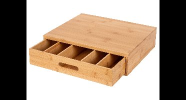WENKO Bamboe koffiedoos / theedoos