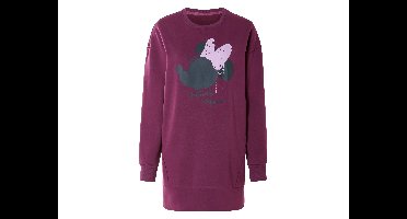 Dames sweatjurk, met ribboorden. (Minnie Mouse, M (40/42))