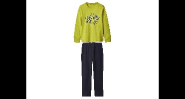 Kinderpyjama (Groen/donkerblauw, 98/104)