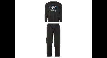 Heren pyjama (Zwart, S (44-46))