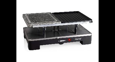 ALPINA Raclette-grill met steengrill