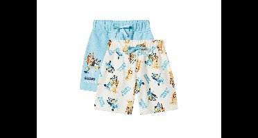 Kinder-sweatshorts Peppa Pig / Bluey / Spiderman / Cars, 2 stuks. (110/116)