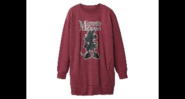 Dames sweatkleed (Bordeaux, XS (32/34))