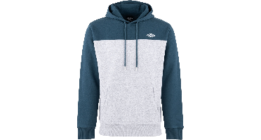 UMBRO Heren hoodie (grijs/donkerblauw, L)