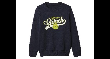 Kinder sweat hoodie / Kinder sweatpullover (Marineblauw, 110/116)