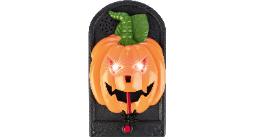 Halloween deurbel, met geluid (Pompoen)
