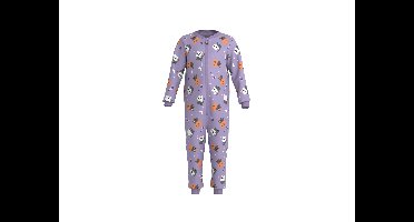 Halloween onesie voor kinderen (Lila, 122/128)