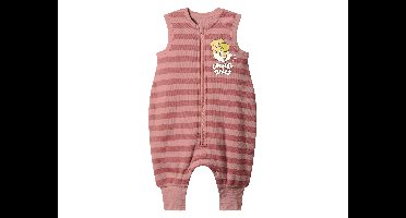 Slaapoverall Looney Tunes / Tom & Jerry, met ecologische textielprint. (Lichtroze, 62-68)