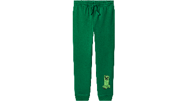 Kindersweatbroek Minecraft (Groen, 122/128)