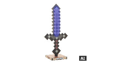 LED-tafellamp Minecraft