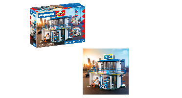 PLAYMOBIL Politiebureau of camper