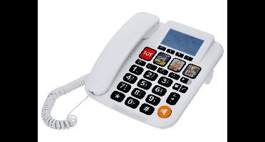 Senioren vaste telefoon voor blinden en slechtzienden