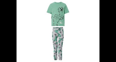Kinderspyama Minecraft / Pokémon (Minecraft/groen, 146/152)
