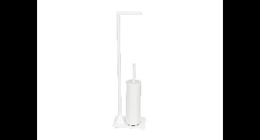 WENKO Toiletrolhouder met toiletborstel
