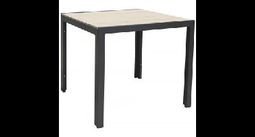 Jersey tuintafel zand vierkant 90 cm
