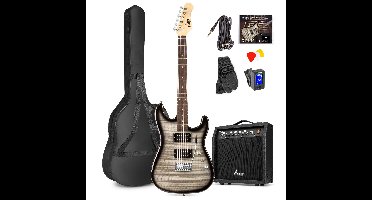 Retourdeal - Max GigKit Superstrat Elektrische gitaar 4/4 - Met 40