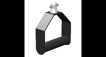 BeamZ Truss single downrigger P30 - 100kg max. - Zwart