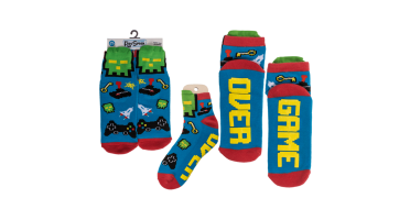 Game Over sokken - One size fits all (36/45) - Gamer Sokken