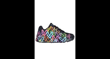 Skechers Uno Lite Spread The Love 314064L/BKMT Zwart-33 maat 33