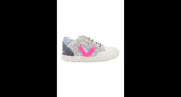 Shoesme Sneakers UR22S043-G Wit / Blauw-26 maat 26
