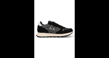 SUN68 Ally Glitter Textile Z45204_11 Zwart maat