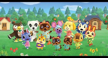 Animal Crossing New Horizons Canvas - Villagers (100cm x 50cm)
