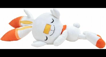 Pokemon Pluche - Sleeping Scorbunny (60cm)