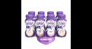 Fortimel Mix Multipack Compact Protein 2.4 kcal Voedingssupplement Ondervoeding 8x125ml
