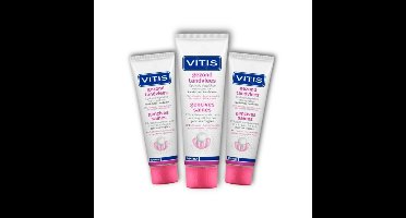 Vitis Tandpasta Gezond Tandvlees - 3 x 75 Ml Promopakket