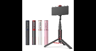 Bluetooth Selfie Stick + Statief + Afstandsbediening