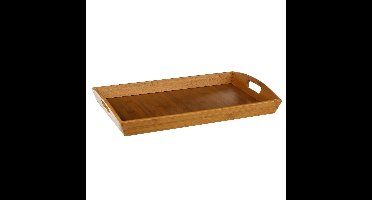 5Five Dienblad/serveerblad - bamboe - met handvaten - 45 x 29 cm
