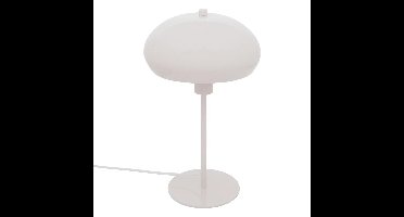 Atmosphera Tafellamp Mushroom - metaal - wit - H38 cm - Designlamp