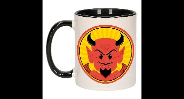Bellatio Decorations Halloween duivel mok - 300 ml