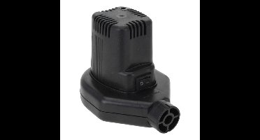Benson luchtpomp elektrisch - zwart - 60 watt - opblaaspomp - pomp