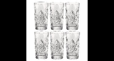 Bormioli Rocco Drinkglazen - 6x stuks - transparant - glas - 490 ml
