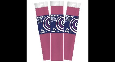 Crepe papier platte vellen - 3x - cyclaam - 250 x 50 cm - Knutselen met papier - Knutselspullen