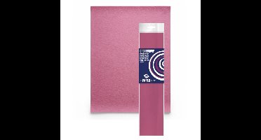Crepe papier platte vellen - cyclaam - 250 x 50 cm - Knutselen met papier - Knutselspullen