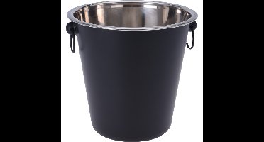 Excellent Houseware ijsemmer - 3L - D21 cm - RVS - champagnekoeler/wijnkoeler