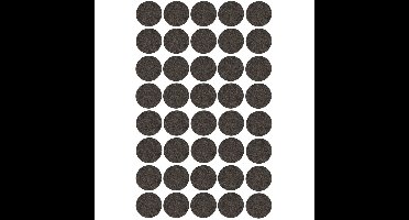 Meubelviltjes - 40x stuks - antikras viltjes - 2,6 cm - Beschermviltjes - Stoelviltjes