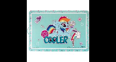 Placemat voor kinderen - 4x stuks - My Little Pony print - 43 x 28 cm - Eten en knutselen - onderleg