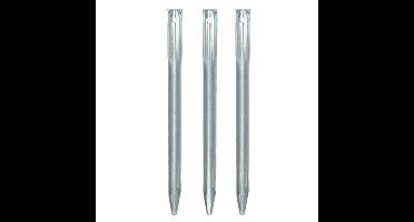 Pro Plus Grondpennen - 20x - tentharingen - metaal - halfrond - 30 cm - voor tent of windscherm