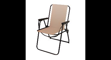 Redcliffs Stoel unica - beige - voor kinderen - 75 x 38 cm - metaal/polyester - camping / tuin