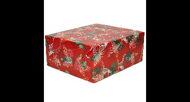 Shoppartners Inpakpapier - ringstaartmaki design - 70 x 200 cm