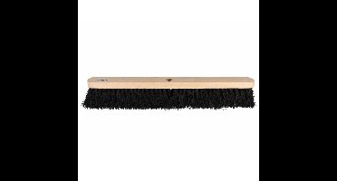 Talen Tools Bezemkop - buitenbezem - bruin - hout/natuurvezel - 60 cm