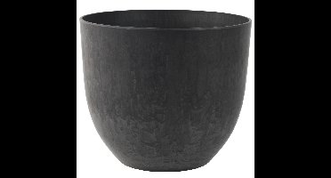 Ter Steege Plantenpot - zwart - kunststof - D33 x H29 cm - bloempot