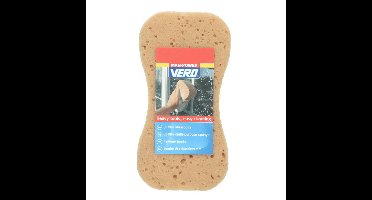 Vero grote schoonmaakspons - 22 x11 cm - viscose autospons