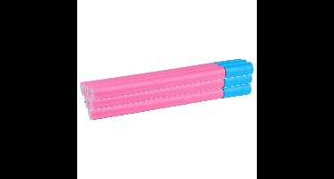 Waterpistool van foam 54 cm - 5x - waterspuiten klein model - spuit 10 meter ver - roze