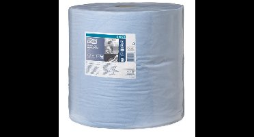 Tork Heavy Duty poetspapier - 2 laags - rol 340m - blauw - 130070